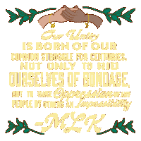 Martin Luther King Jr Israel Sticker by GIF Peace a Chance