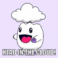 Head In The Clouds Cloud GIF by Magic Eden