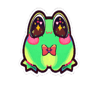 Ribbit Sticker