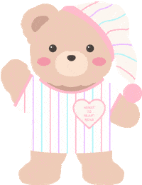 HearttoHeartFoundation heart bear teddy 하트 Sticker