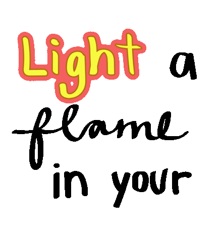 Heart Typography Sticker