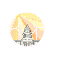 HEALUTAH solar utah salt lake city clean energy Sticker