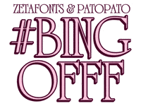 Bingofff GIF by Zetafonts Type Foundry