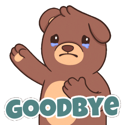 Sad Miss You Sticker by BEARISH
