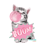 Cat Boom Sticker by Grupo Malwee