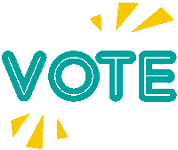 Voting American Sticker