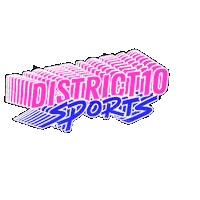 D10 Sticker by district10sports
