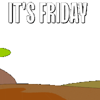 Its Friday Sticker by Pudgy Penguins