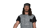 luke_goodlife no head stupid prank Sticker