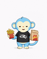 Monkey Fries GIF by Respective