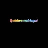 Gratulerer Med Dagen GIF
