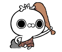 crazyyamirabbit line うさぎ lineスタンプ クレイジー闇うさぎ Sticker