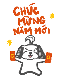 Happy New Year Maxi Sticker