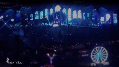 insomniacevents giphyupload music festival magic GIF