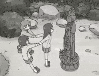 Statue Mai GIF