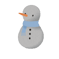 Winter Snowman Sticker