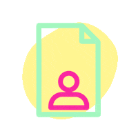 Profile Sign In Sticker by VismeApp