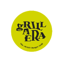 neon burger Sticker by GRILLAERA