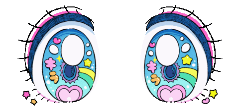 Eyes Mog Sticker