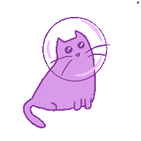 Space Cat Sticker