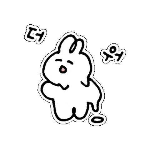 Rabbit うさぎ Sticker