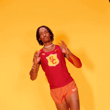Track Field GIF by USC Trojans