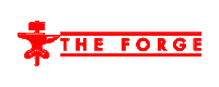 the forge jesus Sticker