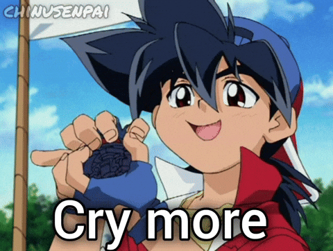 Cry More GIF