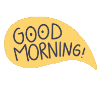 Good Morning Sticker