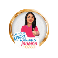 Janaina Sticker by janainaramos.eu