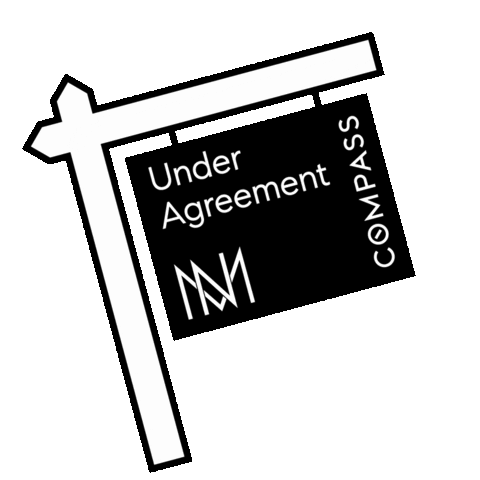 CompassRealEstate martin under agreement nikki Sticker