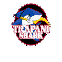 TrapaniShark basketball basket pallacanestro trapani Sticker