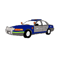 Get Up Police Sticker by Terrell Hines