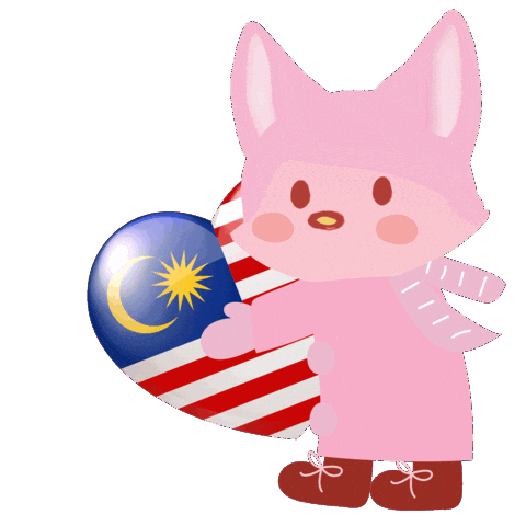 Merdeka Anakmalaysia Sticker by Fox Fairies Malaysia