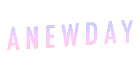 Logo Rainbow Sticker by A New Day Studio
