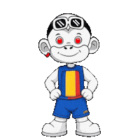 Romania Ro Sticker by Zhot Shop