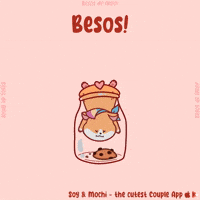 Love You Kisses GIF by SoyandMochi
