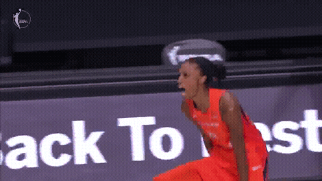 Lets Go Reaction GIF by WNBA