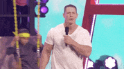 john cena im over here GIF by Kids Choice Awards 2018