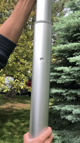 OldGloryFlagpole giphygifmaker GIF