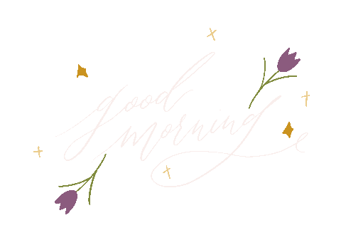 Good Morning Sticker