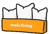 Pillow Sticker by Tonic Living