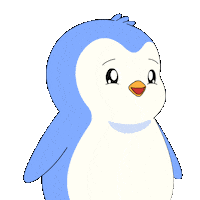 Suspicious I Saw That Sticker by Pudgy Penguins