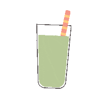Ice Cream Drink Sticker by Chimp Treats