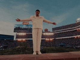 Bad Bunny Football GIF