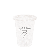 cuppoint Sticker by Sunnies Studios