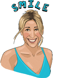 Happy Lacheln Sticker by Yoga4Face