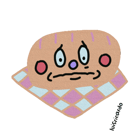 Depression Sadness Sticker by Luis Ricardo