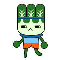 walking cabbage Sticker by Domino Recording Co.