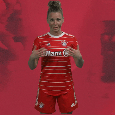 Excited Champions League GIF by FC Bayern Women